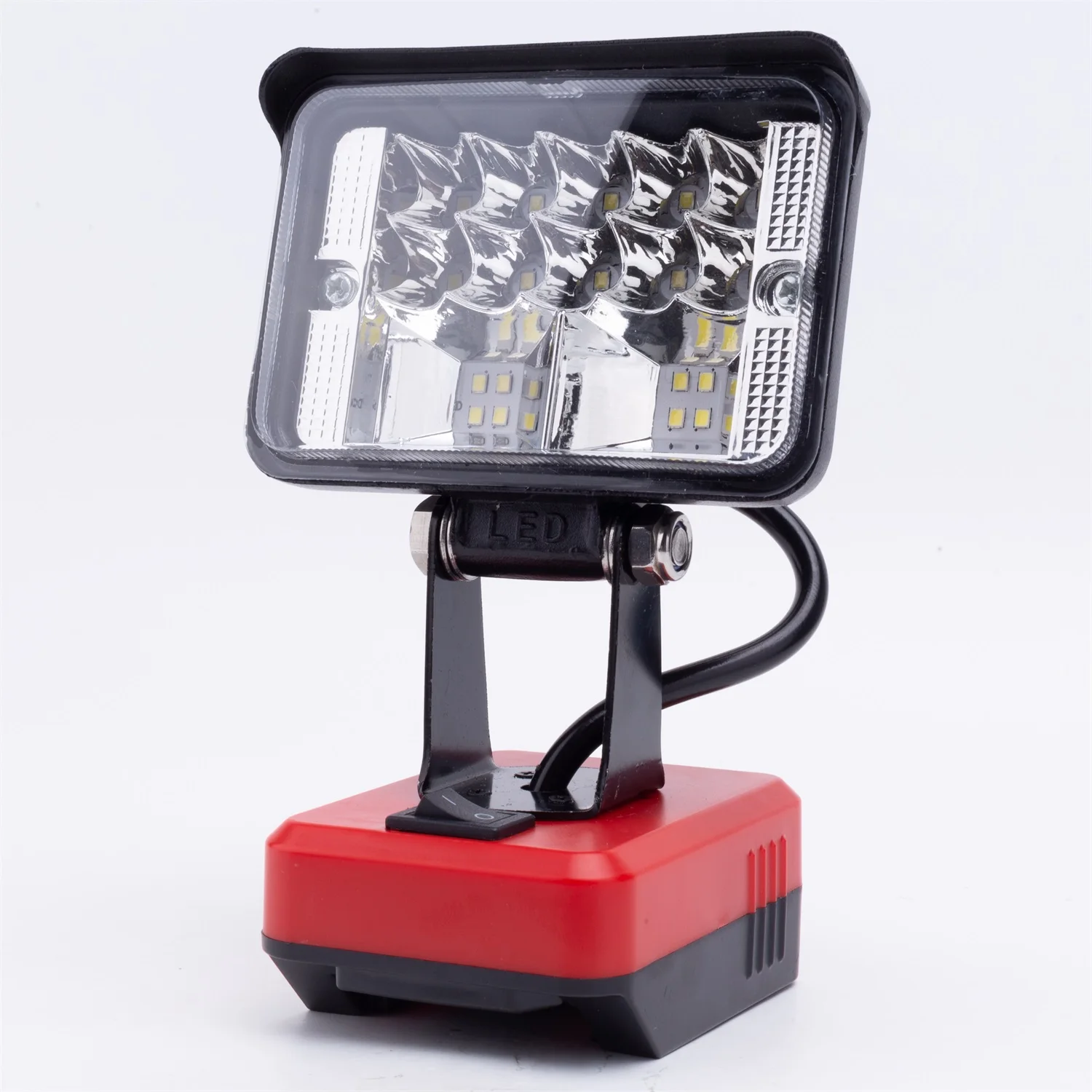 Lampada da lavoro a LED wireless per Lidl Parkside X20V Team Batteria agli ioni di litio Lampada da lavoro portatile per esterni (batteria non