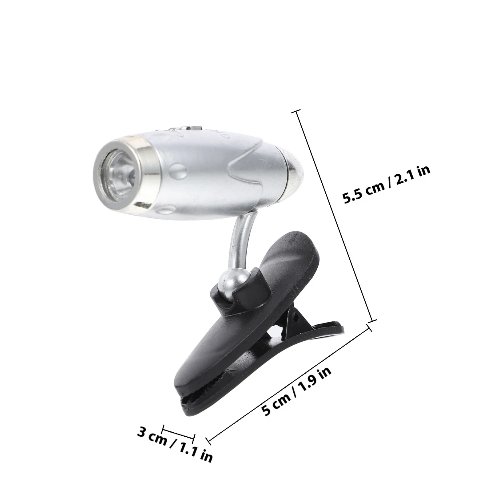 Clip Book Light Mini Led Reading Lamp For Night Use Portable Lightweight Small Book Light For Students Readers Clip On