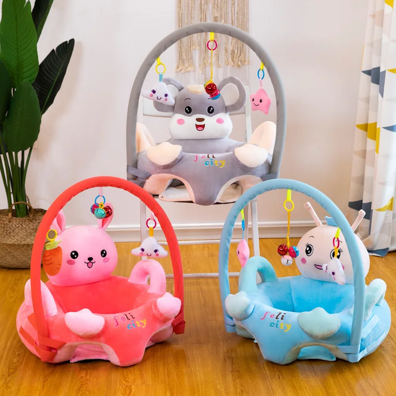 Baby Learning Seat Newborn Sofa Sitting Posture Learning Artifact Anti-fall Comfort Toys Early Education Seat