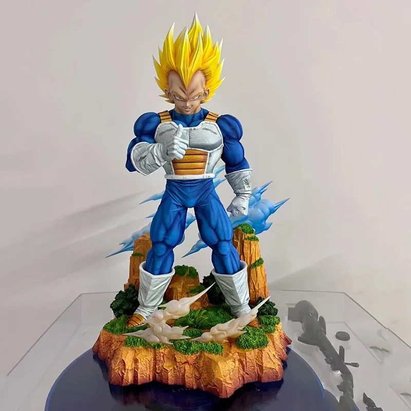 

34cm Vegeta Dragon Ball Figures Spacesuit Namek Majin Vegeta Action Figures PVC Anime Statue Model Ornament Toys Birthday Gifts