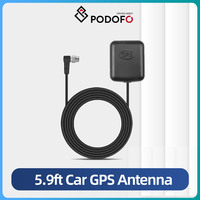 Podofo 1.8 meter GPS Antenna Android Car Radio For Ford Toyota Nissan Volkswagen Skoda Caddy Hyundai Renault Chevrolet Audi Lada