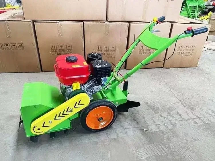 power tiller   mini tiller   scarifying machine, gasoline weeding and plowing machine, furrowing weeding machine weeder micro