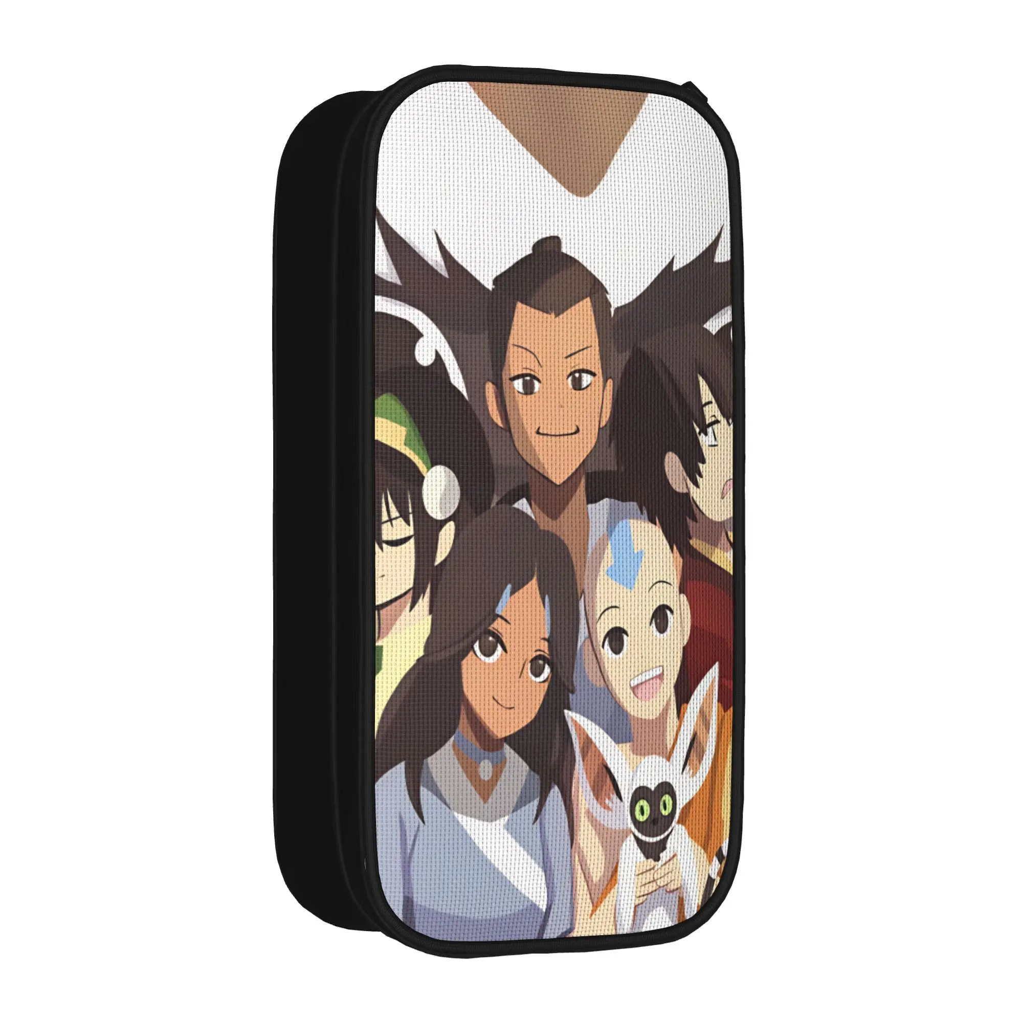 Avatars Airbenders Pencil Case  Canvas Pen Box Students Fashion University School Pencil Cases Stationery