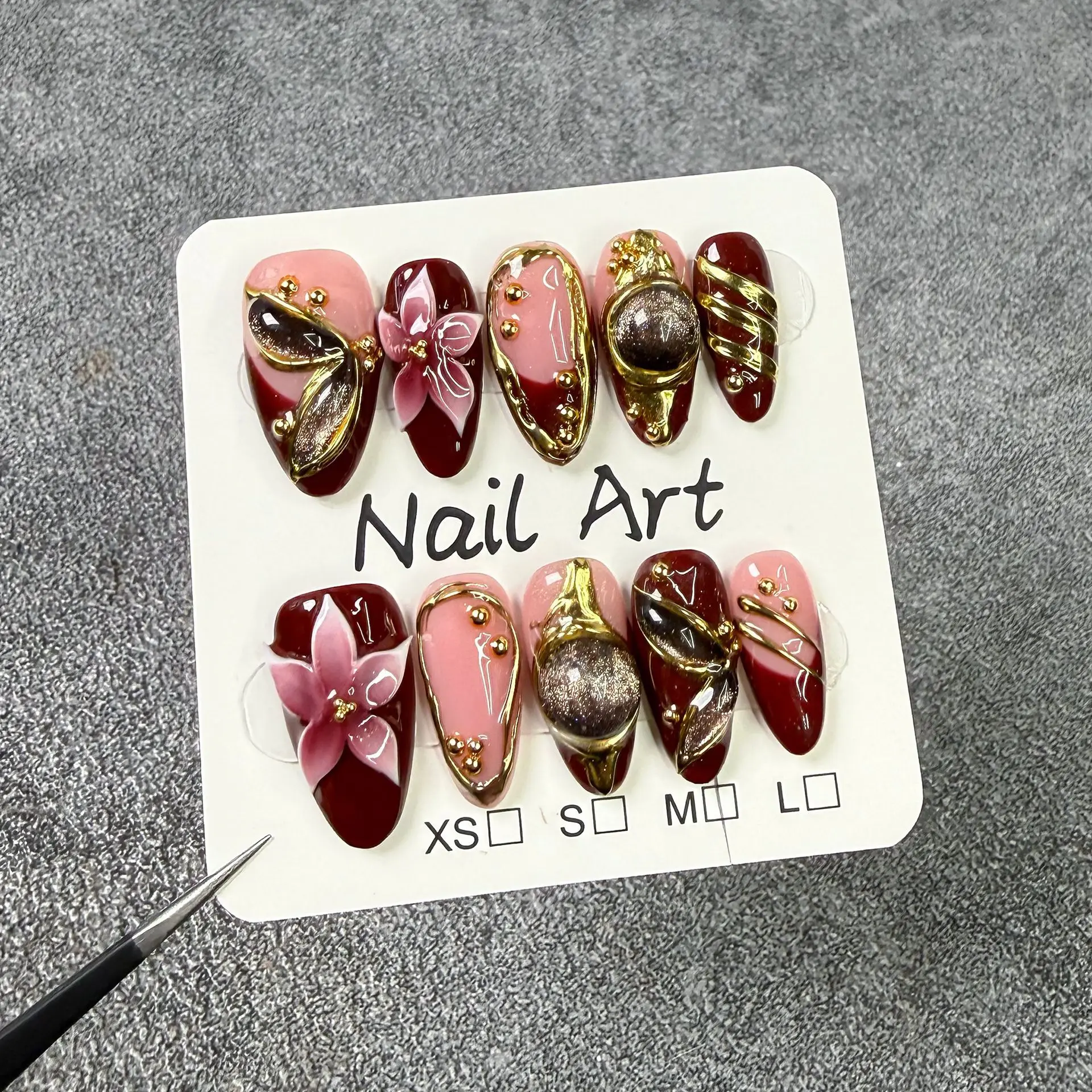 10 шт. коротких накладных ногт – обзор и цена Resin Art Online