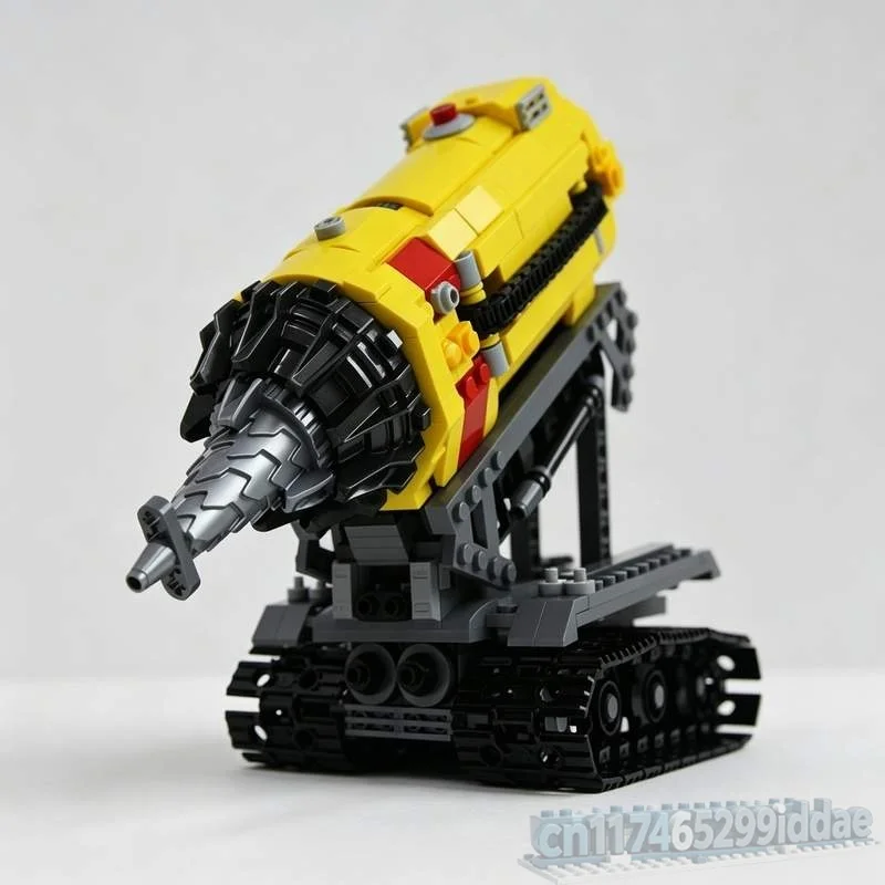 737PCS The Mole Rescue Vehicle Model Custom Puzzle Technical DIY Assembly Educational Toy Bricks Building Blocks Display Gifts
