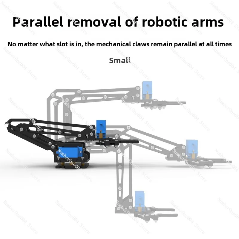 ينطبق على الذراع الروبوتية، روبوت مخلب صغير، مناسب لـ 51 MCU Stm32 Raspberry