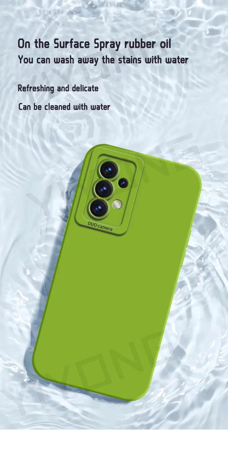 A52 A53 Hülle YIYONG Original Flüssigsilikon Weiche Schutzhülle für Samsung Galaxy A52 S A52s A55 A54 A56 5G A 52 53 54 55 Handyhüllen – Detail 8