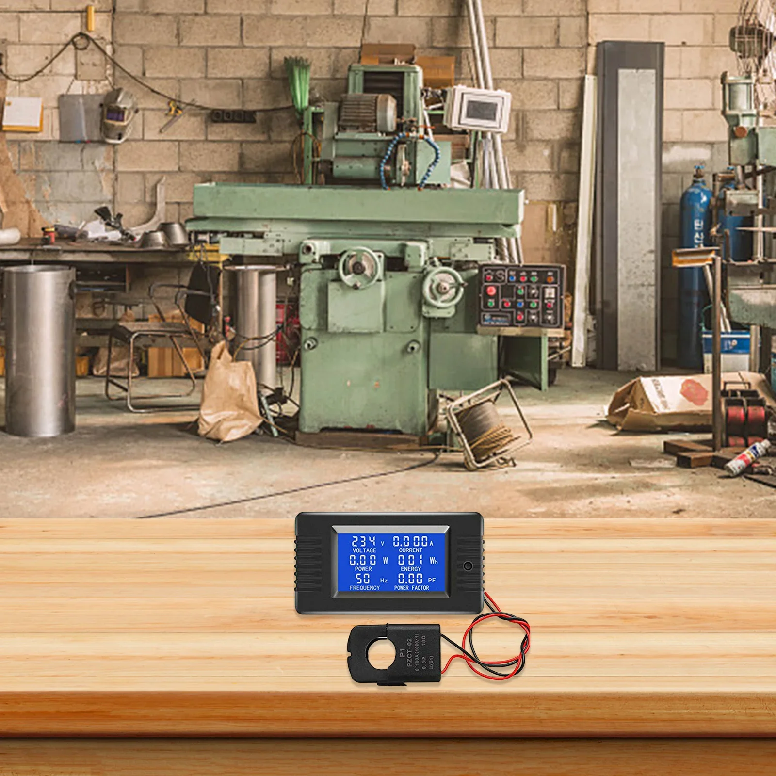 

AC Voltage Meter Digital Meter For Electrical Testing ABS Material Overload Alarm Voltage Meter Backlight Control Feature