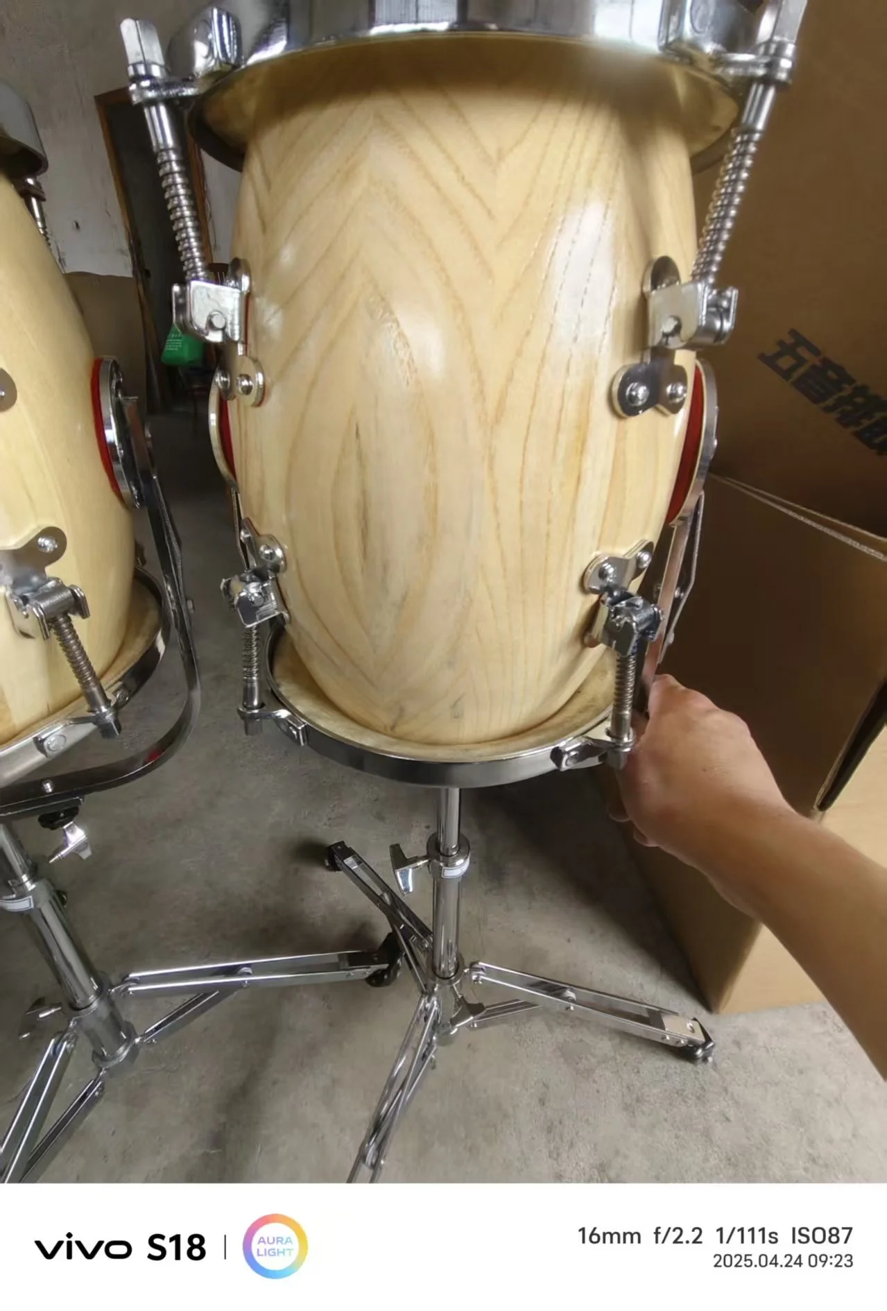 Factory Direct Wholesale Professional Percussion Camellia Wood 17