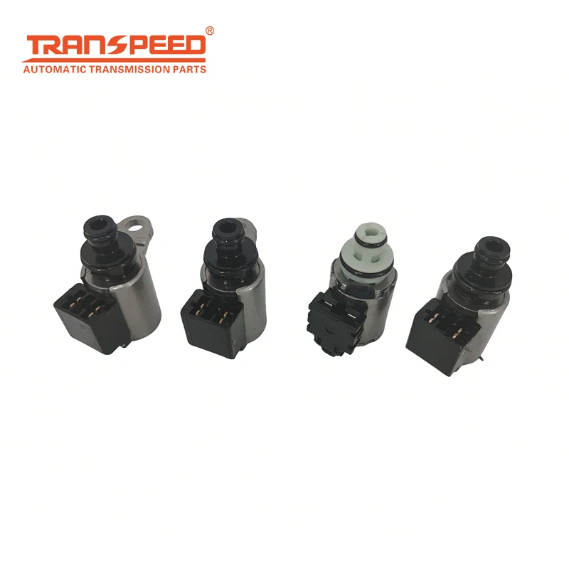 

TRANSPEED 4PCS JF011E CVT Transmission Valve Body Solenoid Kit RE0F10A F1CJA For Nissan Altima Rogue Sentra Dodge Caliber