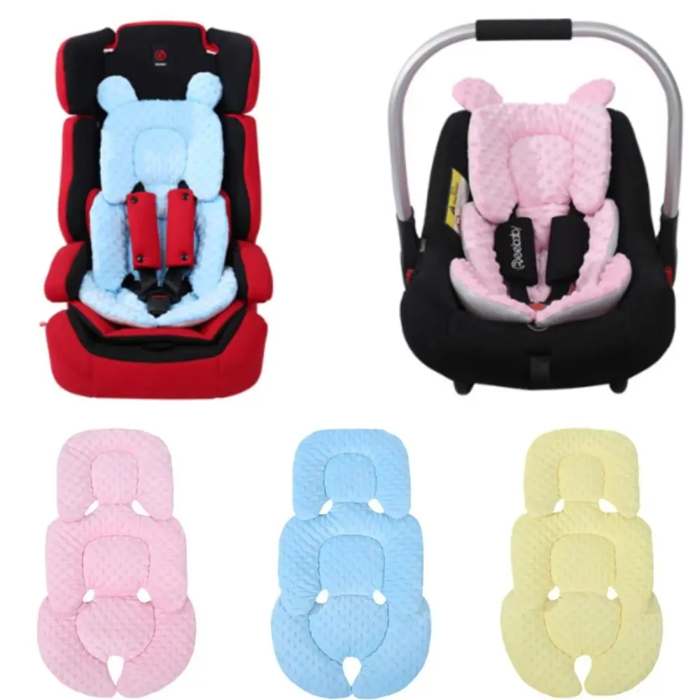 Double-sided Stroller Cushion Soft Breathable Seat Cushion Universal Multifunctional Car Seat Cushion Stroller Accessories