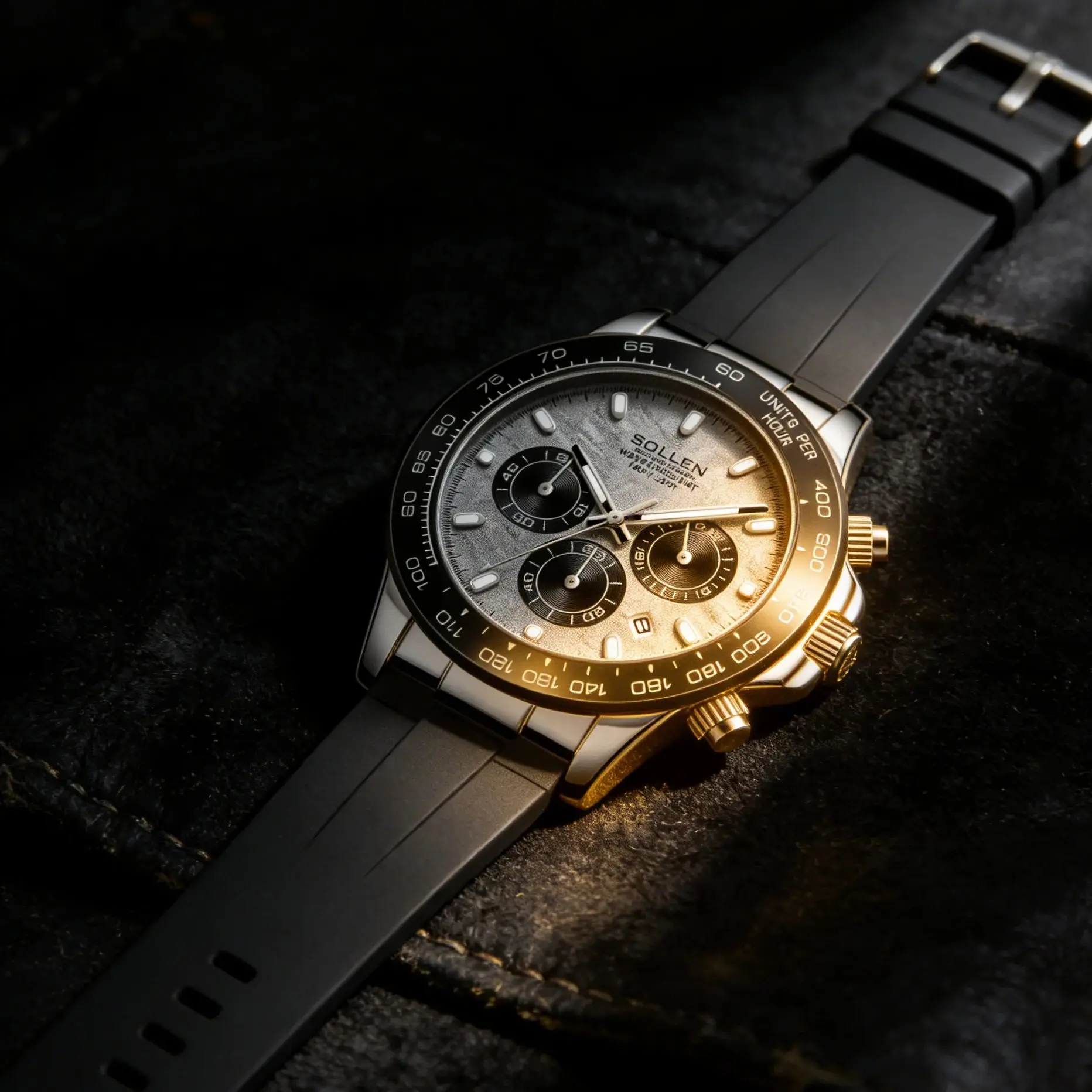 SOLLEN Budget-Friendly Men's Quartz Watch High Precision Luminous Hands Daily Wristwatch for Men Ideal Valentine's Day & Birthda