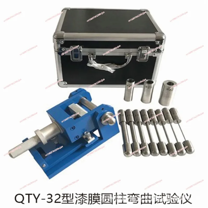 QTY-32 Paint film Bending Tester Enamelled Cylindrical Mandrel Bend Tester For Testing Paints Varnishes coating flexibility