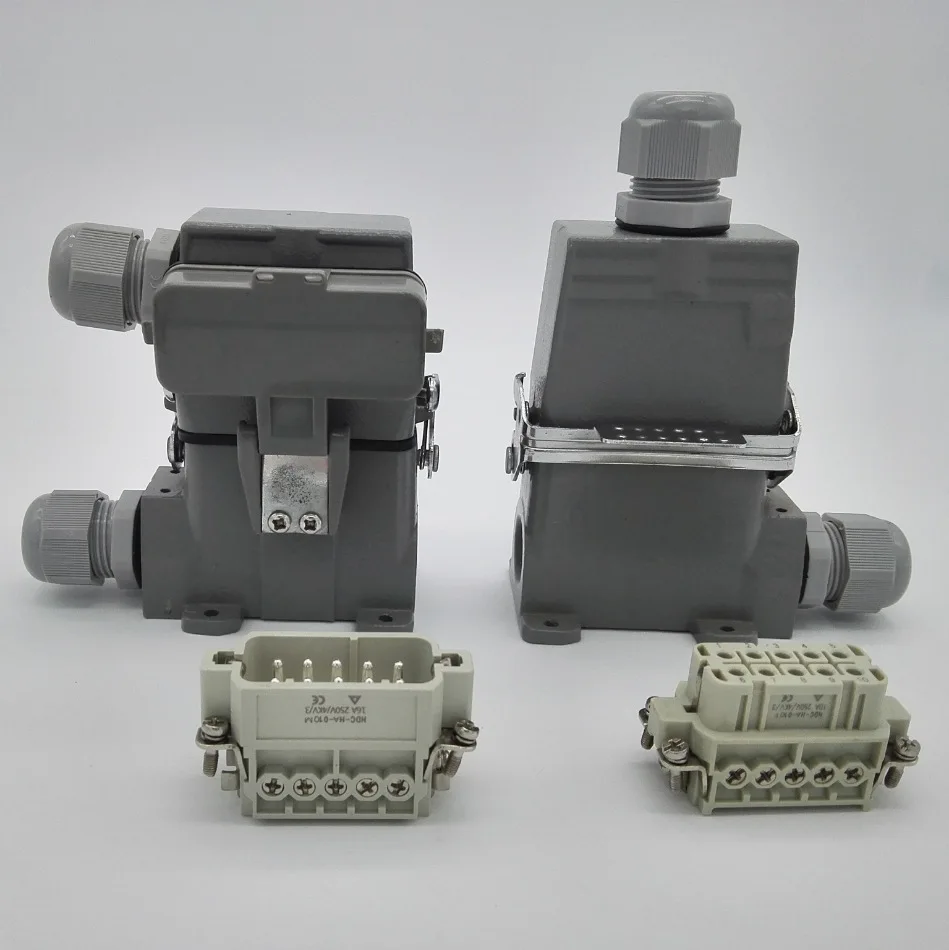 

Heavy-duty connector aviation plug socket rectangular connector hot rund mold connector HDC-HA-010