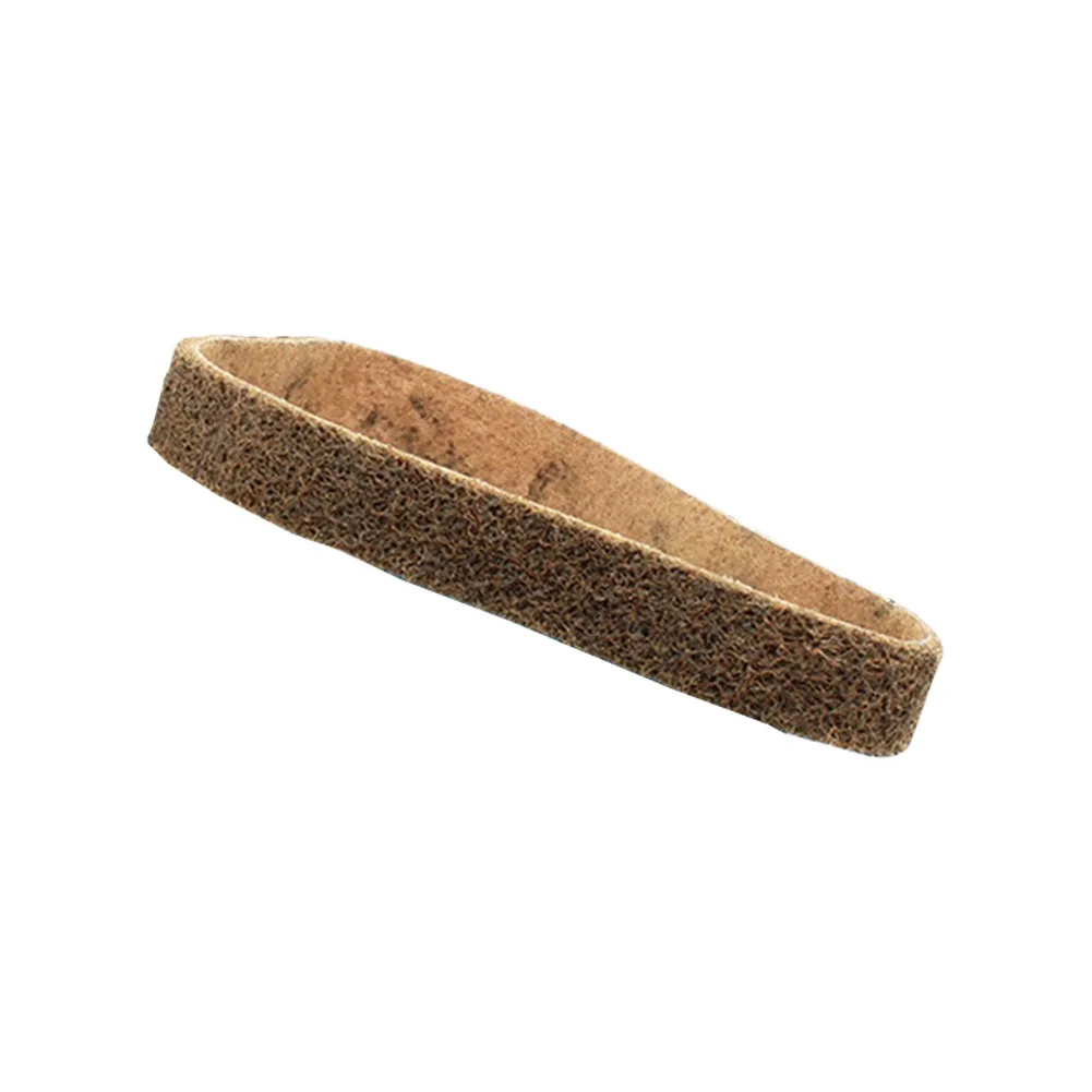 Nylon Sanding Belt 533x30 Mm For Stainless Steel Deburring And Grinding Abrasion Removal Duty Finish