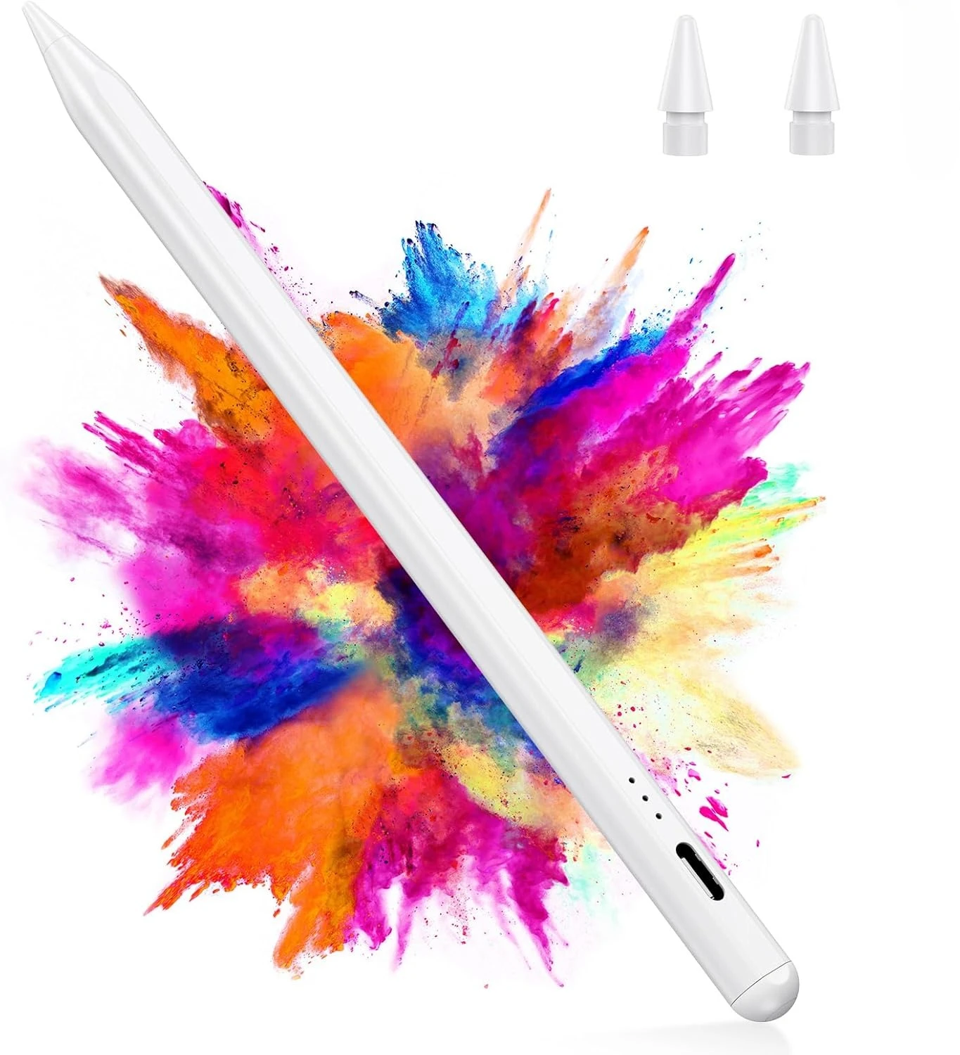 

Pencil for iPad - 2018-2025 Palm Rejection Tilt Sensitivity Stylus Pen For iPad Pro 11"/12.9"/13", 11/10/9/8/7/6th Gen Mini 6 7