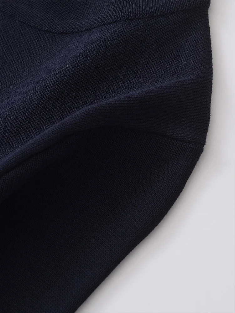 2024, jesienna nowa moda damska, płaski ścieg, francuskie rękawy, długie rękawy, okrągły dekolt, guziki, dzianinowa kurtka