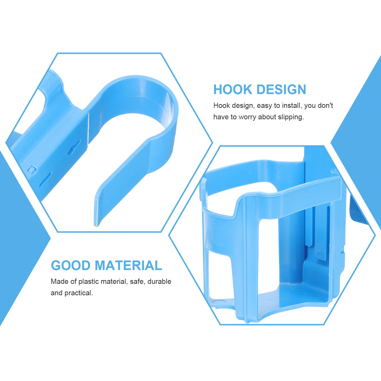 

Anti Spill Cup Holder Pool Holders for Drinks Plastic Inflatable Side above Ground Pools Hook