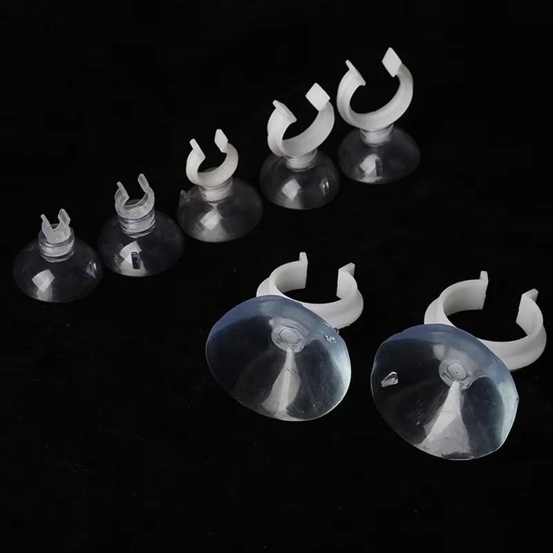 3-40Pcs Aquarium Fish Tank Suction Cup Sucker Holders For Air Line Tube Hose Pump