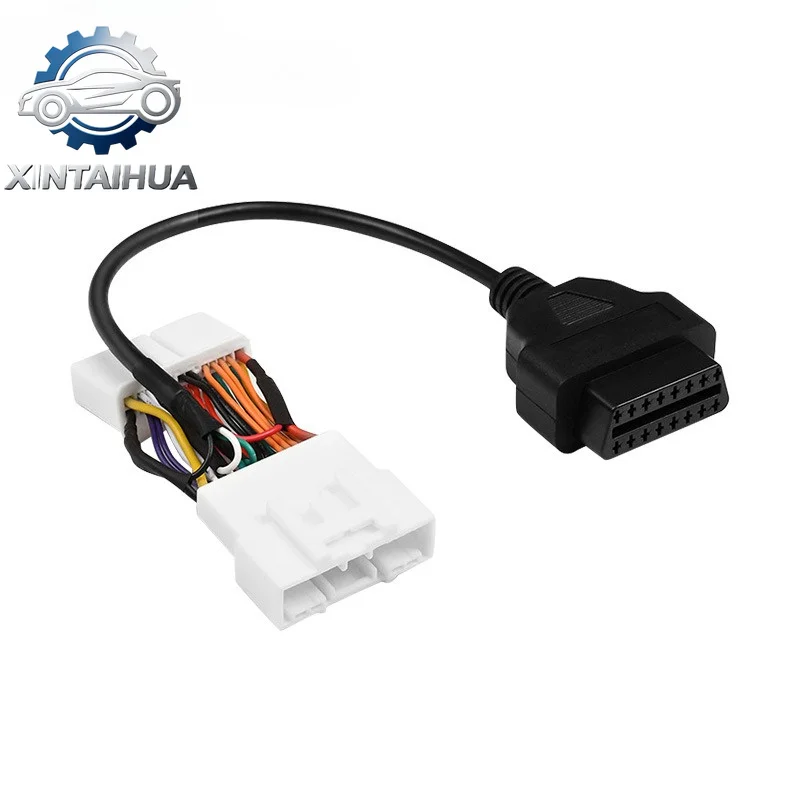 For Tesla 26pin 20pin 12pin OBD2 Diagnostic Cable Connector to OBDII 16Pin Adapter for Tesla Model S/X/3/Y