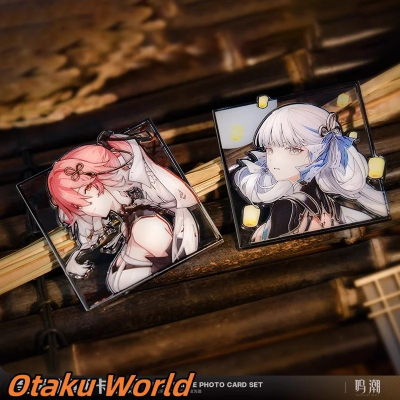 

In stock Jinhsi Changli Metal badge card Original Merch Kurogame Game Wuthering Waves Jinhsi Role Play Costume Halloween Gift