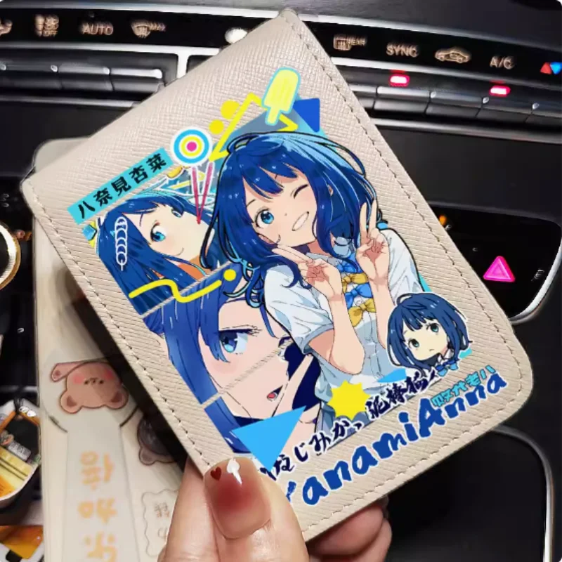 

Anime Makeine: Too Many Losing Heroines! Blue Hair Girl Fashion Wallet PU Purse Card Cash Holder Bag Cosplay Gift B1770