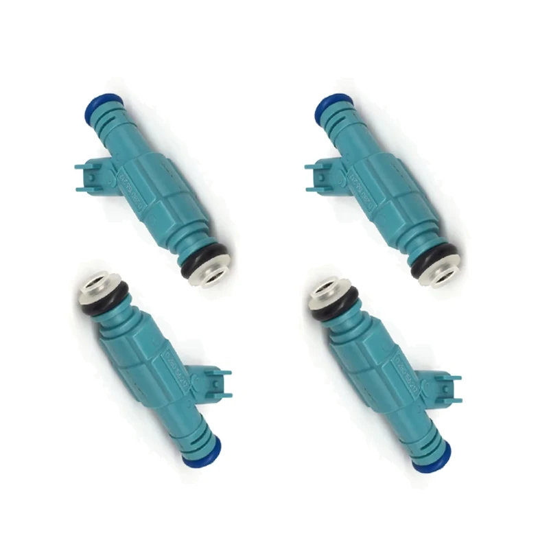 Novo injetor de combustível 4pcs 0280156217 4C2E-9F593-D5A adequado para Ford E-350 E-450 Super Duty 6.8L V10 2004-2008 4C2E-D5A