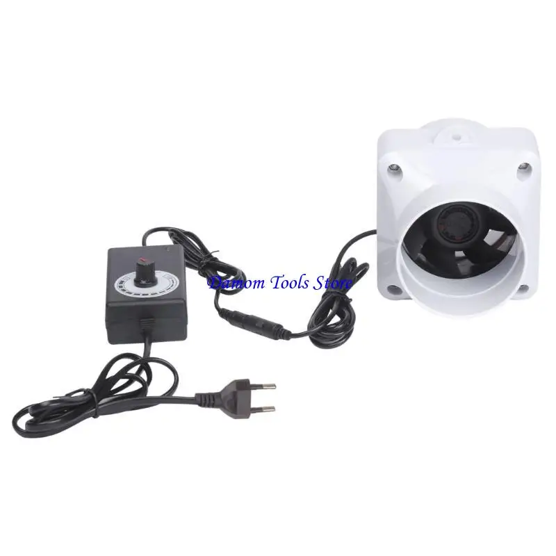 57BE Strong 75mm PVC Fan Pipeline Fan Fan Fan Fan For Kitchen and Bathroom and Factory Use
