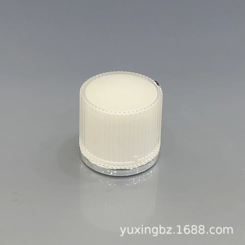 10g cream jar high-end acrylic white cream bottle day and night cream bottle daily chemical packaging bottle eye cream bottle