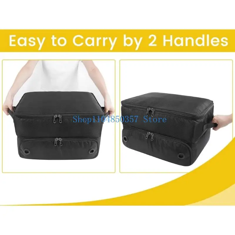652F Polyester Golf Trunk Multiple Compartments for Storage Water Resistant
