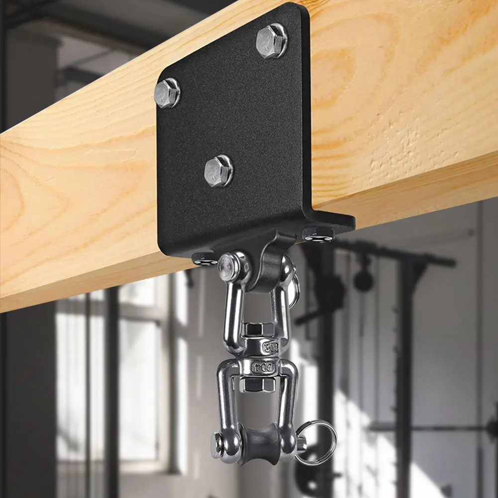 

Punching Bag Hanger 360 Degree Rotation Boxing Bag Ceiling Mount Heavy Bag Hanger for Heavy Bag Gym Swing and Hammock