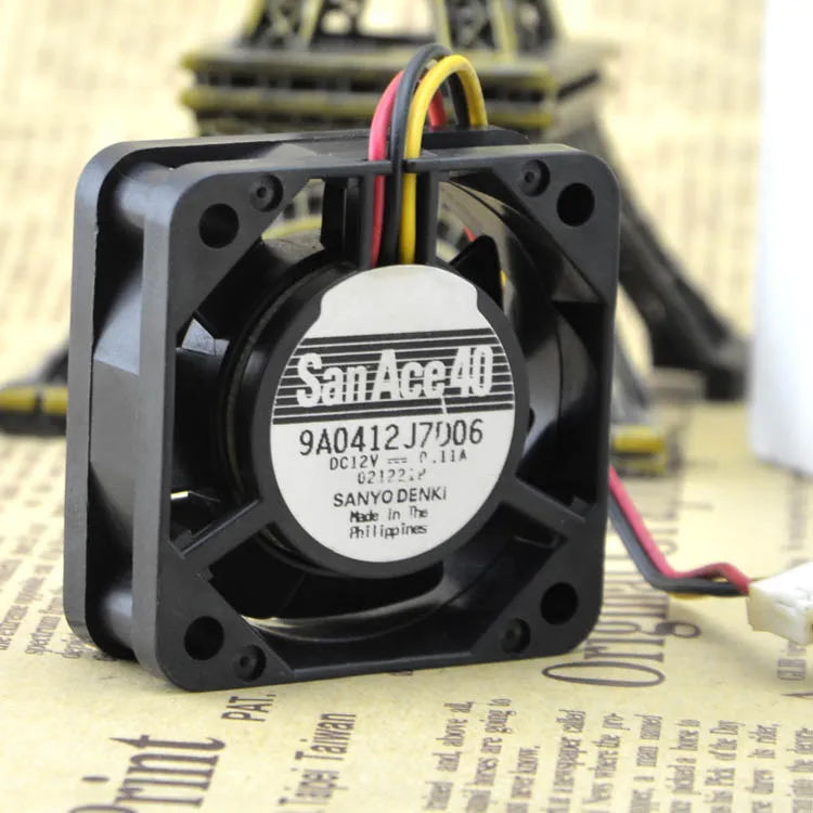 جديد الأصلي 9A0412J7D06 12V 0.11A 4015 40*40*15 مللي متر 4 سنتيمتر مروحة التبريد #3