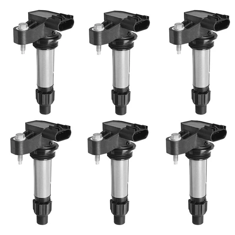 

6Pcs New Ignition Coil for Buick Lacrosse for Cadillac CTS Camaro Impala Terrain SRX GMC Pontiac Saturn for Suzuki