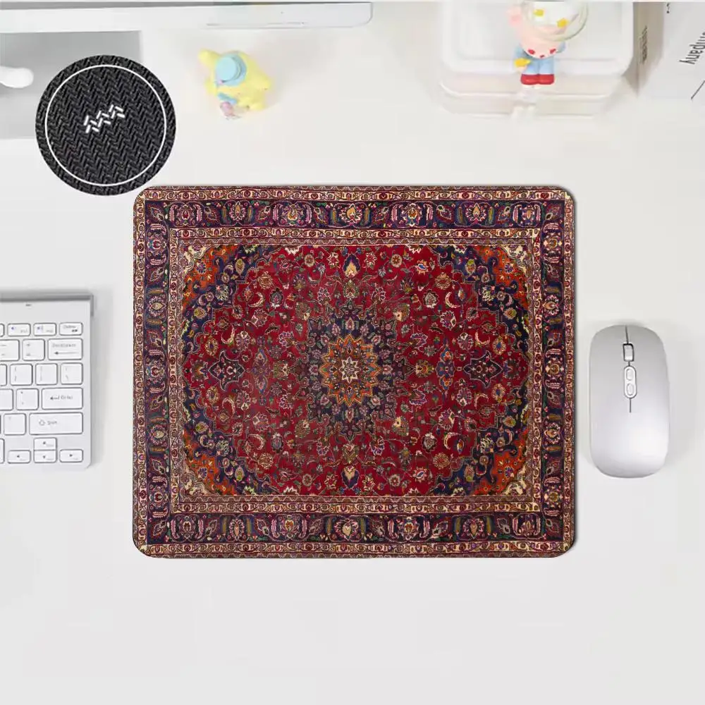 Persian Carpet  Mousepad Gamer Control Mat Gaming Speed Keyboard Pads Office Rubber Waterproof Non-slip Deskpad  rug