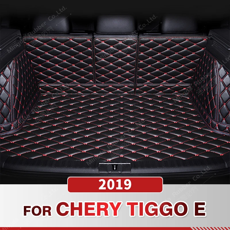 

Auto Full Coverage Trunk Mat For Chery Tiggo E 2019 Anti-Dirty Car Boot Cover Pad Cargo Liner Interior Protector Accessories