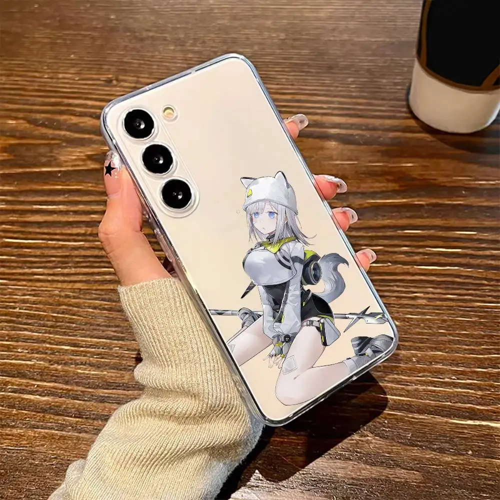 

Estella Arknights Endfield Phone Case For Samsung A10 A12 A31 A40 A70 Transparent Cover