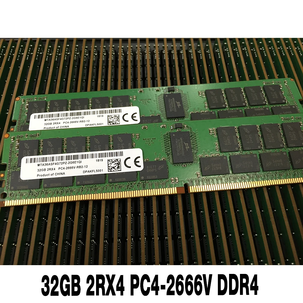 1 шт., ОЗУ 32 ГБ, ECC для серверной памяти, фонарь 32 ГБ, 2RX4, фонарь 2666 DDR4