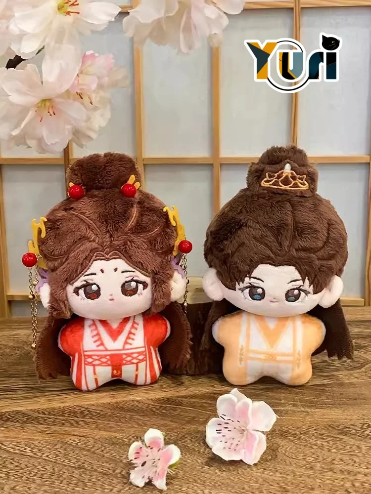 Yuri Anime Fox Spirit Matchmaker Tushan Honghong Dongfang Yuechu Official 15cm Doll Toy Plush Keychain Bag Acc Cosplay C W