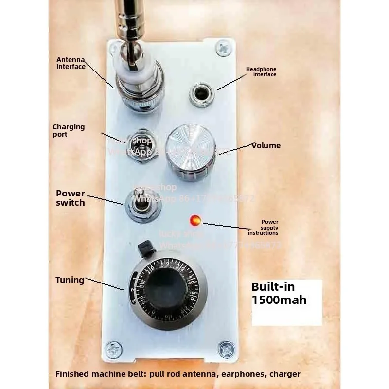 

118-136MHZ AM Aviation Frequency Receiver