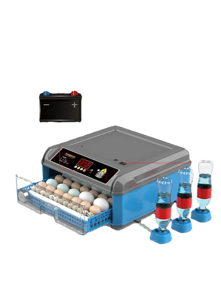 Automatic Hatching Chicken Online 24 36 48 64 128  Egg Hatching Machine Poultry Farm Industrial Small Egg Machine Hatching Eggs