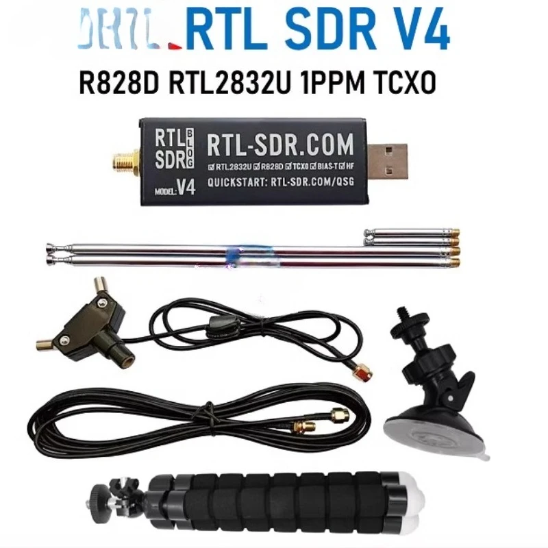 

RTL-SDR V4 R828D RTL2832U 1PPM TCXO SMA