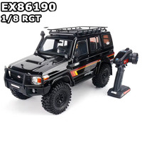 1/10 RGT EX86190 RTR RC Car Lc76 Differential Lock Climbing Off-Road Vehicle Climbing  4WD Land Patrol 2.4GHZ Two-Speed RC Car