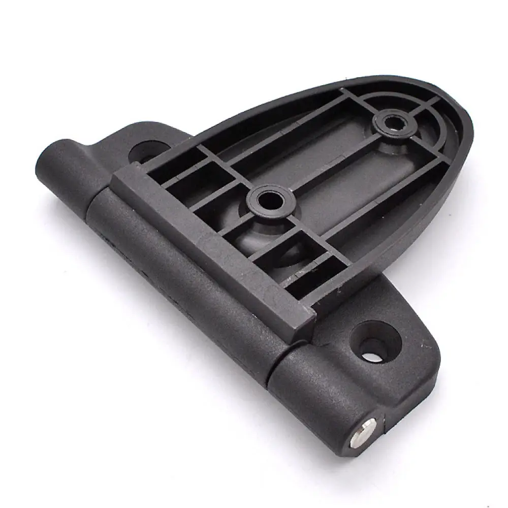 Industrial Equipment Hinge T Shape Nylon Black Mount For Control Box Cabinet Hardware Durable Machine Pivot Accessory