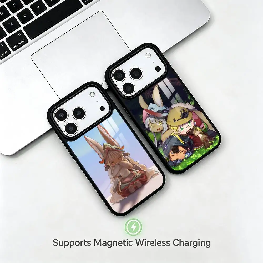 Made in Abyss gift Phone Case For iPhone17,16,15,14,13,12,11 Plus,Pro Supports Magnetic Wireless Charging