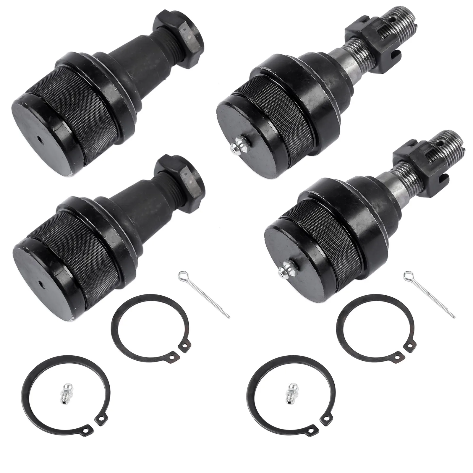 AP01 4Pcs Upper & Lower Ball Joint Package For 94-99 Dodge Ram 2500 3500 4WD ONLY 9920BJPACK, KR8607T, KR80026