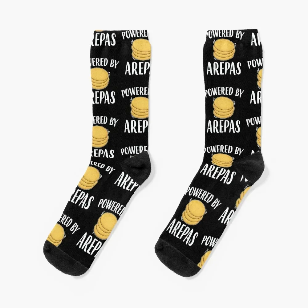 Venezuelan Colombian Food Powered By Arepas product Socks Argentina Men's Novelties Women Socks Men's