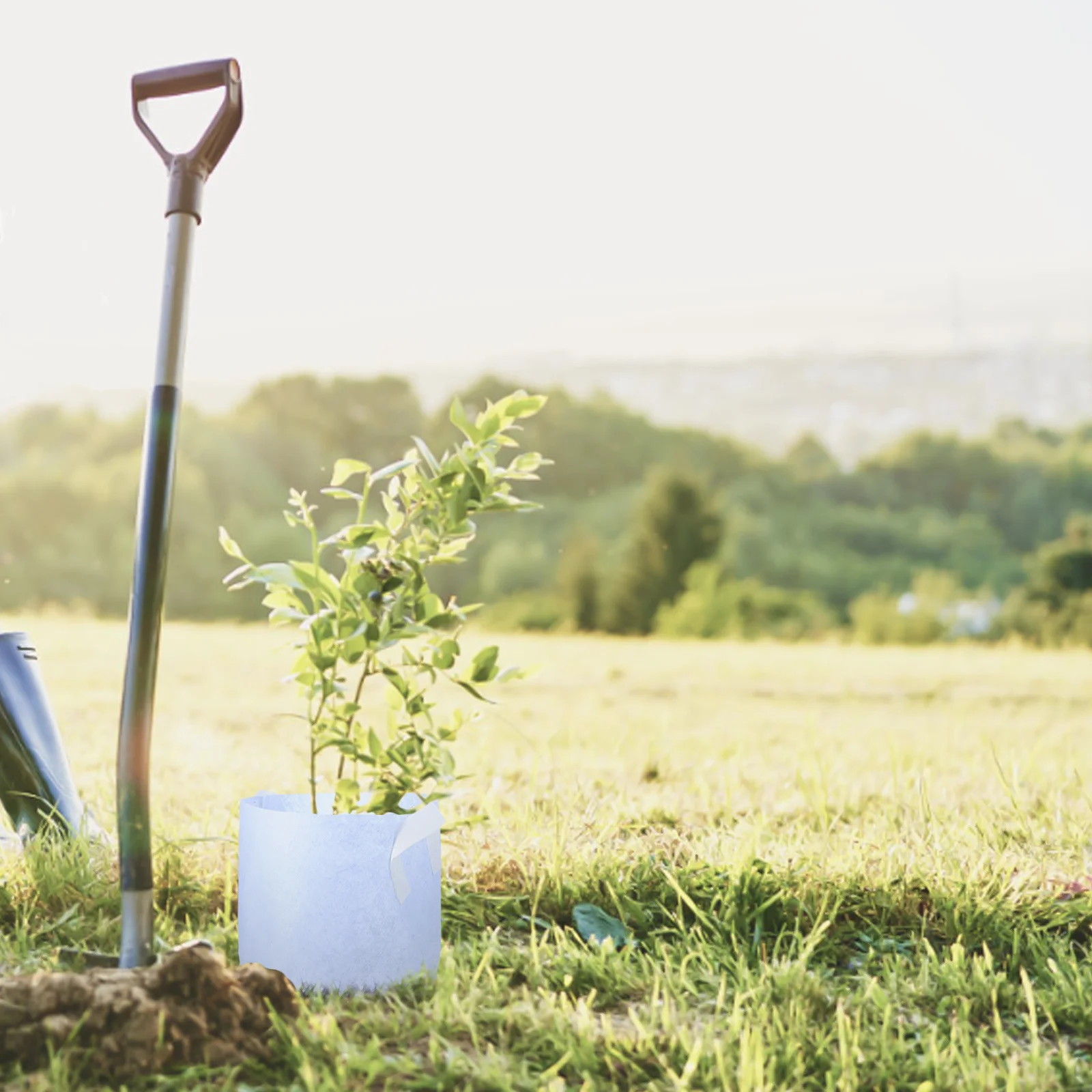 

10Pcs Garden Grow Bags Non-Woven Planting Bags Round Fabric Pots Root Aeration Container with Handles for Potato Tomato