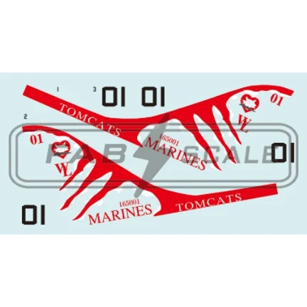 FabScale 1/48 مقياس AV-8B + VMA-311 2016 يموت قطع مرنة ملصق مائي ل HASEGAWA Eduard Revell UMA نماذج هواية لتقوم بها بنفسك #3