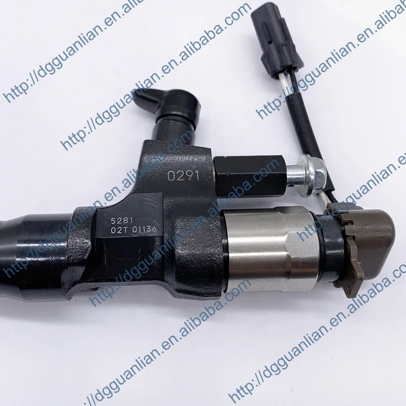 New Diesel Common Rail Densos Injector 095000-5280 095000-5281 For HINO Truck Engine J08E 23910-1360