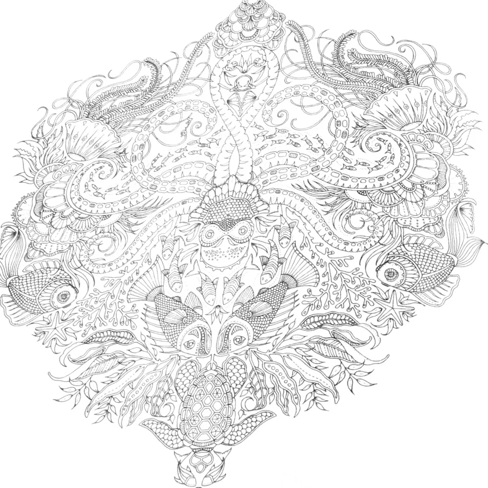 كتب هدايا الكتابة على الجدران الإنجليزية الجديدة للكبار، كتاب تلوين استكشاف بلاد العجائب